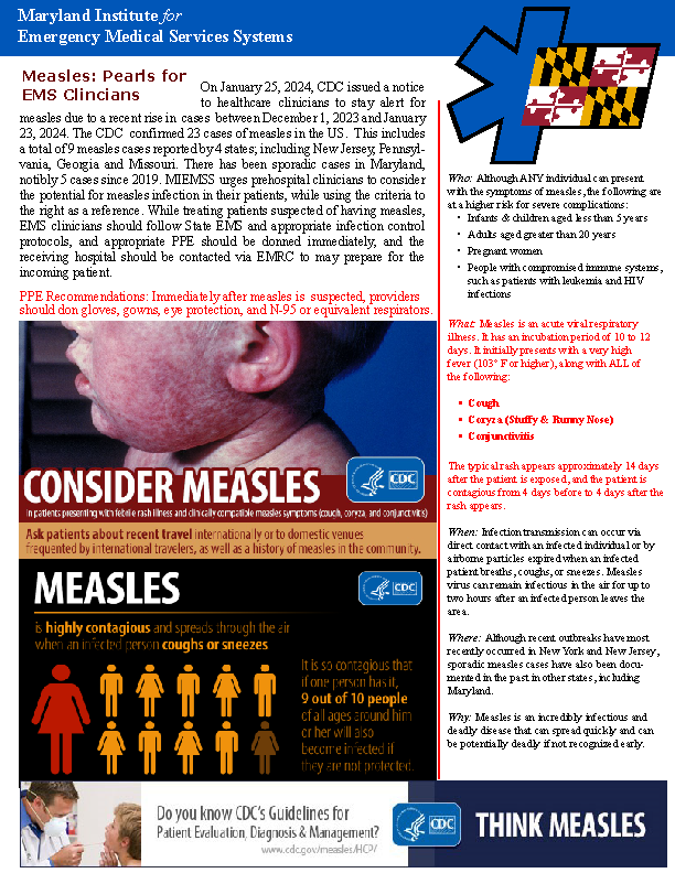 Measles Links