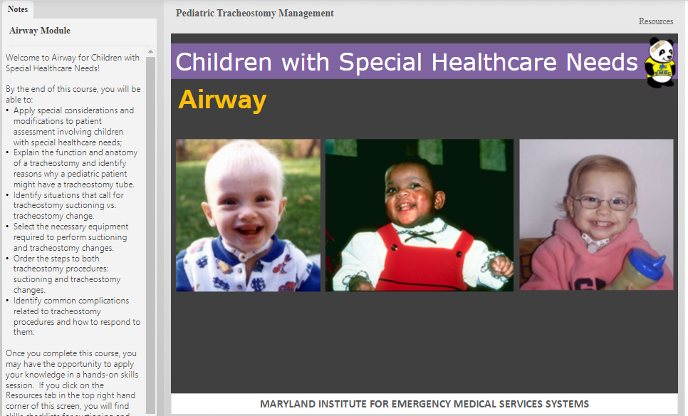 Pediatric Education Resources